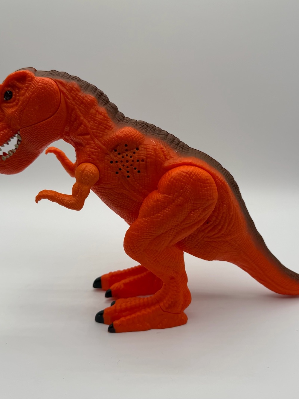 Dragon-i 12” Electronic T-Rex Dinosaur Roaring Light Up Eyes Tested Toy